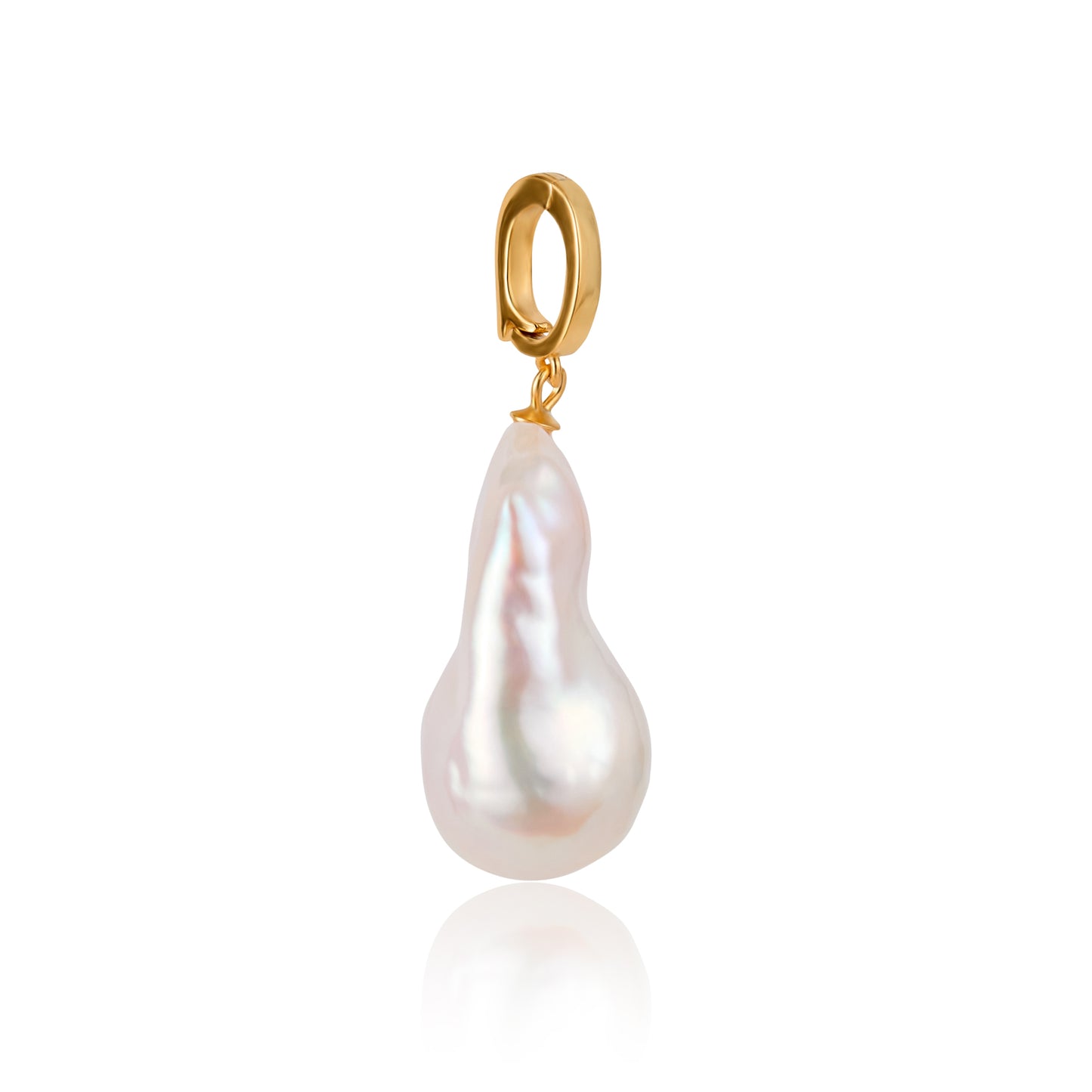 Large baroque pearl pendant