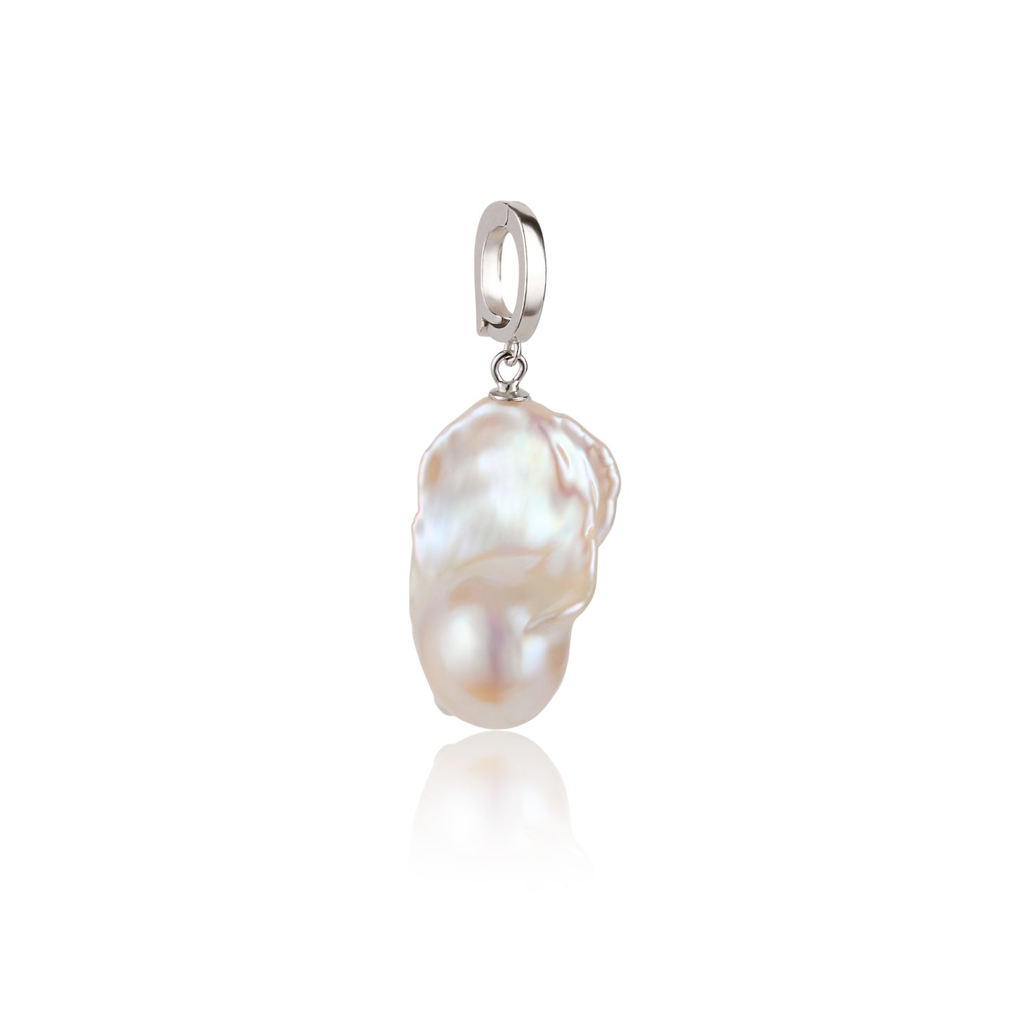 Large baroque pearl pendant
