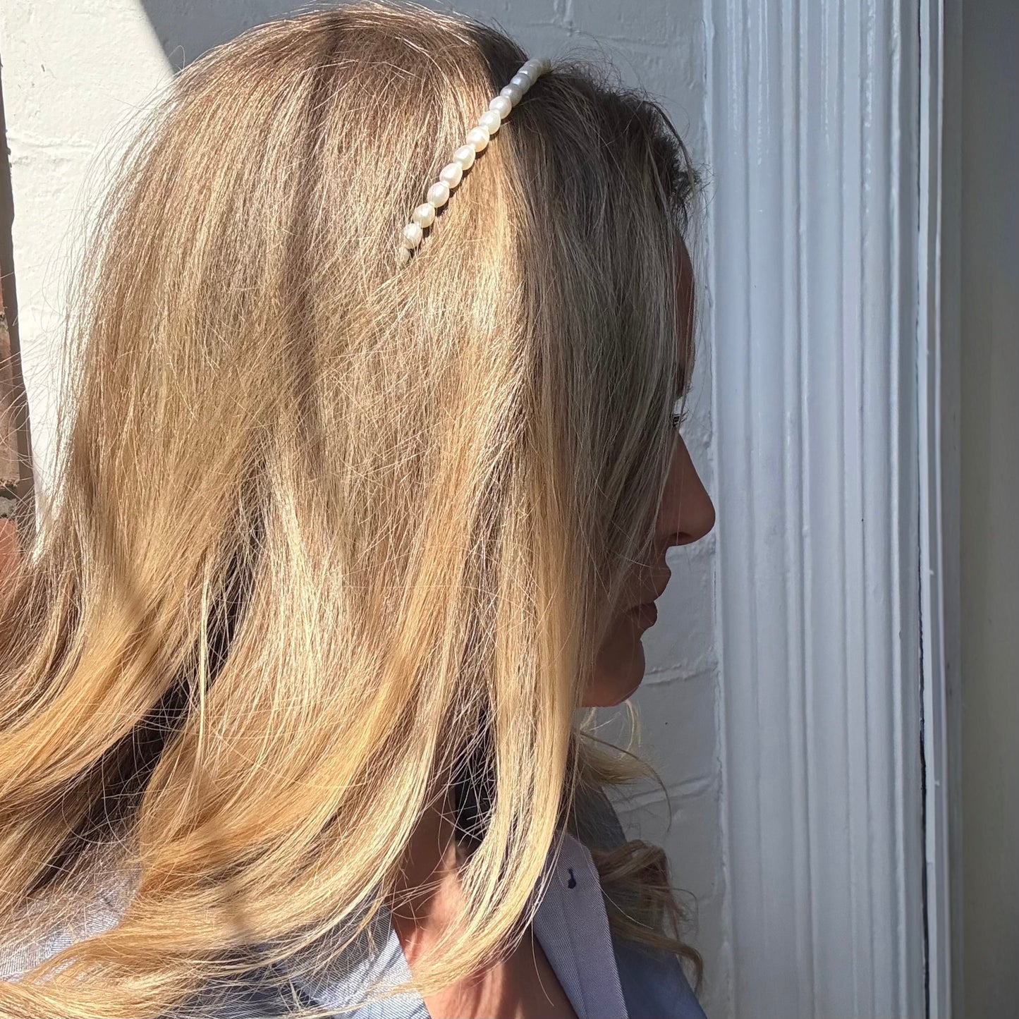 Pearl hairband