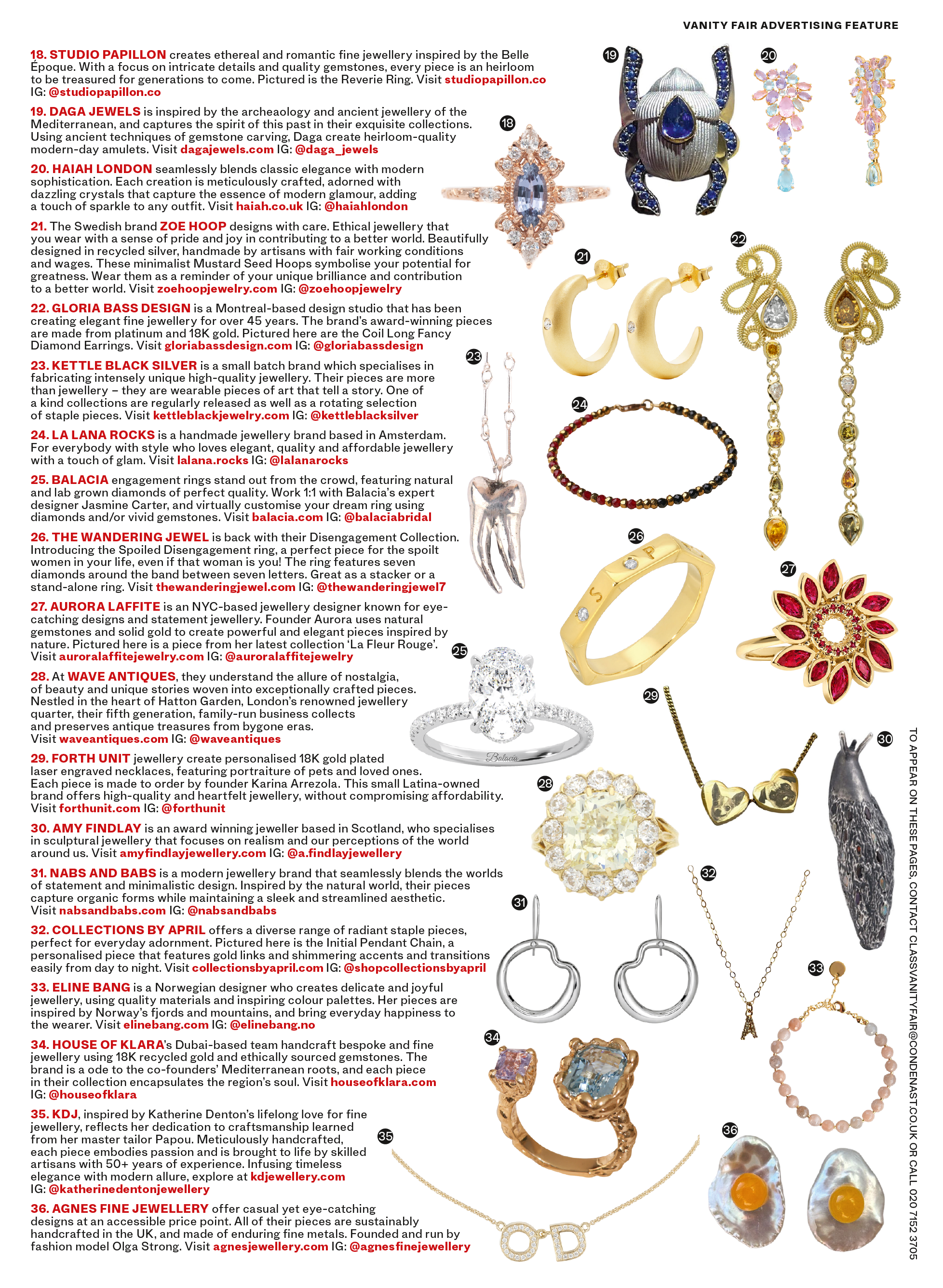 Find us in the latest March 2024 issue of Vanity Fair UK – AGNES