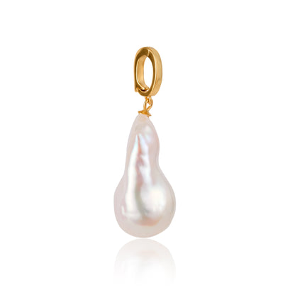 Large baroque pearl pendant