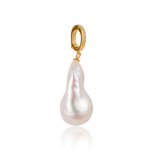 Large baroque pearl pendant