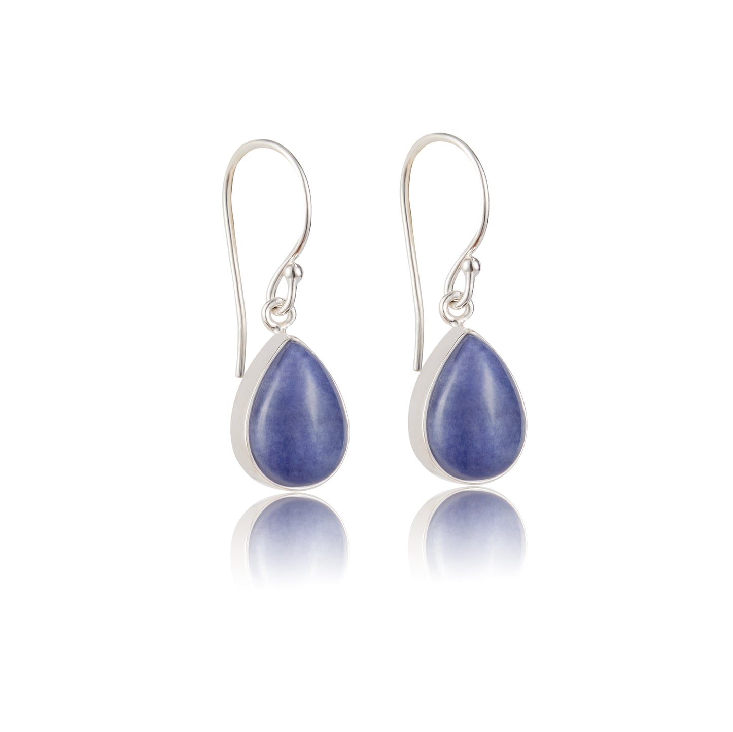 Tanzanite briolette earrings
